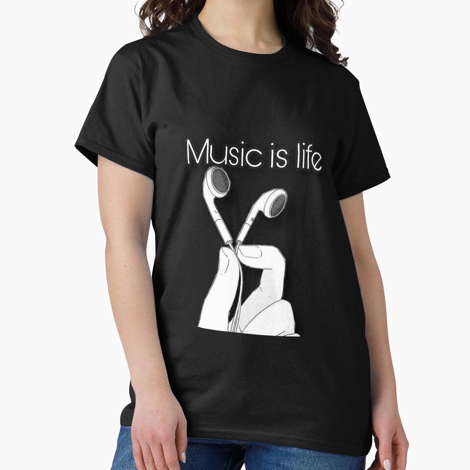 Music Is Life T-Shirts, Hoodie, Sweatshirt