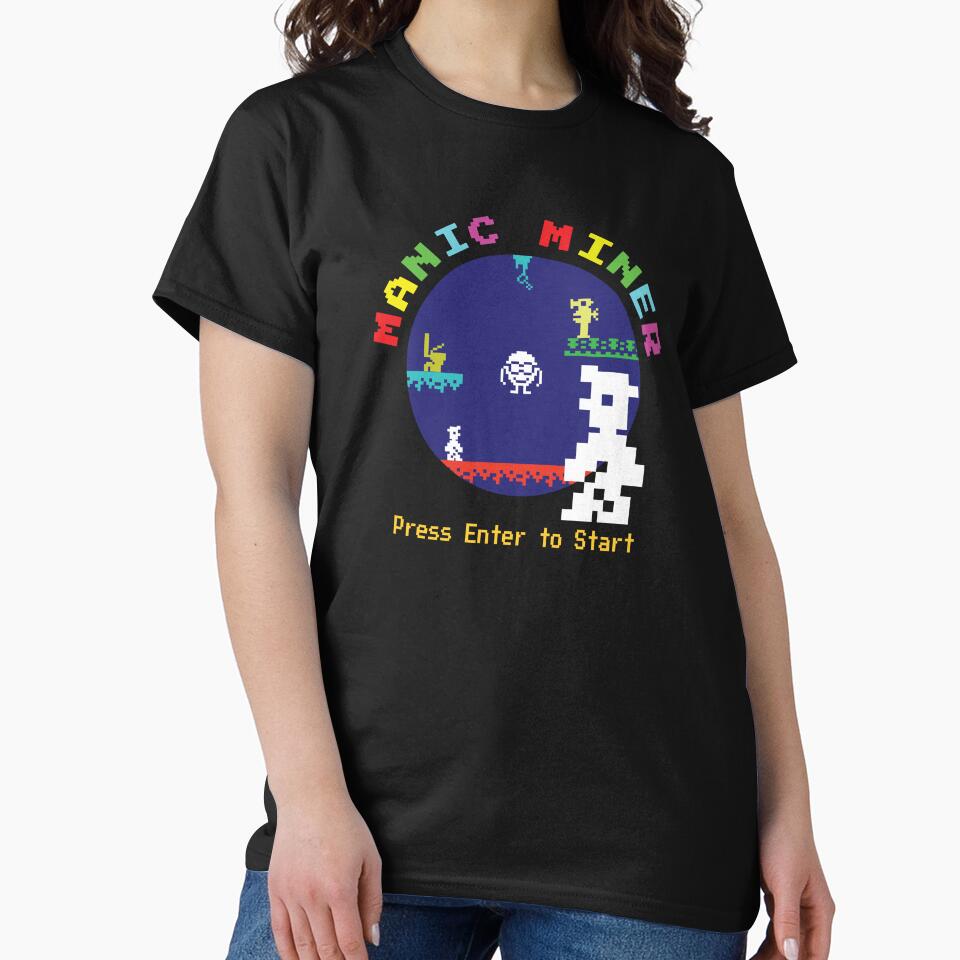 Retro Gamer Manic by ShamblesArcade T-Shirts, Hoodie, Sweatshirt | BlankRebels.com (Image 2)