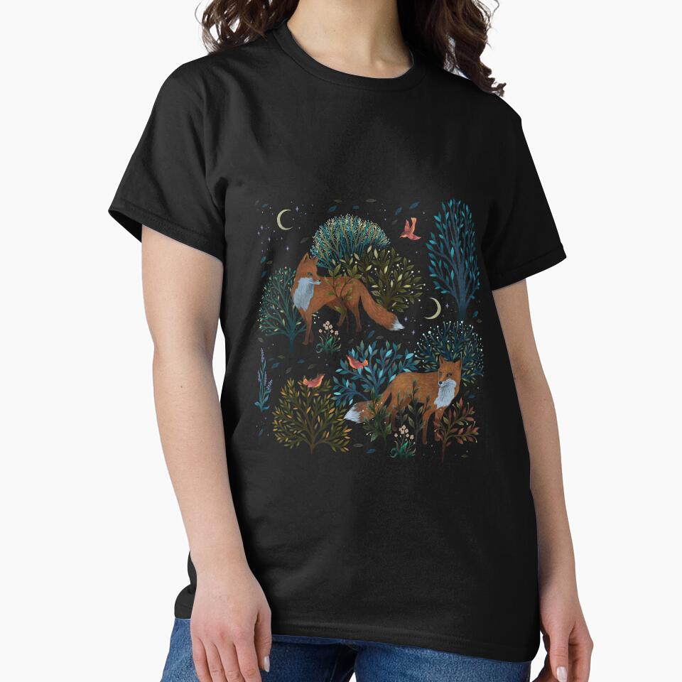 Forest Fox by episodicDrawing T-Shirts, Hoodie, Sweatshirt | BlankRebels.com (Image 2)