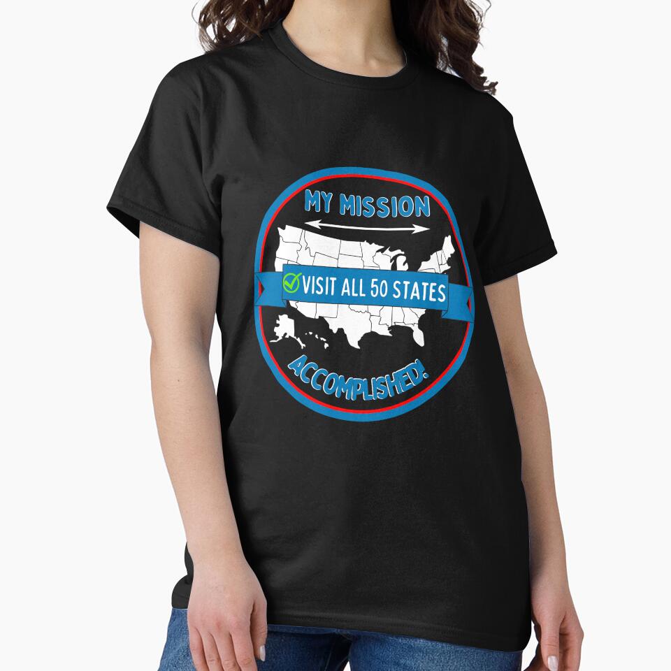 I Visited All 50 States T-Shirts, Hoodie, Sweatshirt