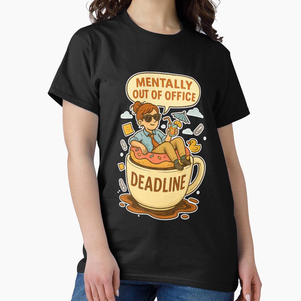 Mentally Out of Office by FBA T-Shirts, Hoodie, Sweatshirt | BlankRebels.com (Image 2)
