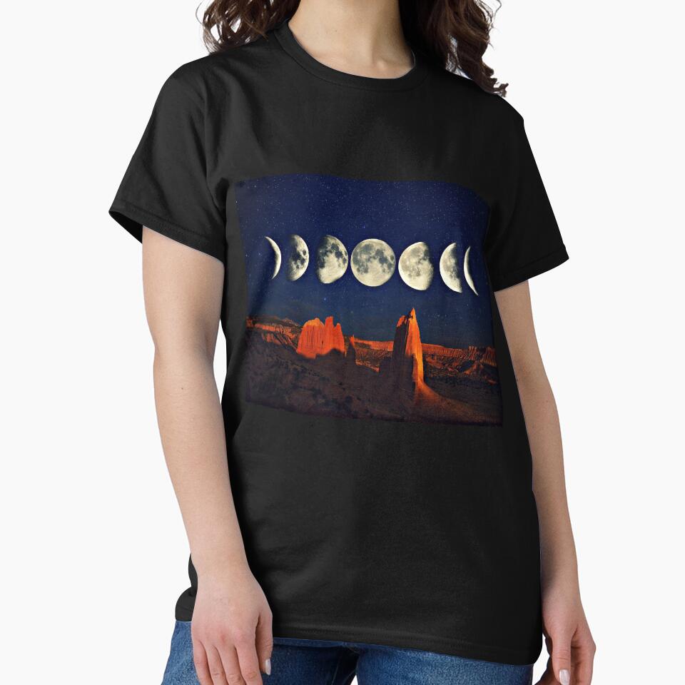 MOON PHASE by hannahahkane T-Shirts, Hoodie, Sweatshirt | BlankRebels.com (Image 2)