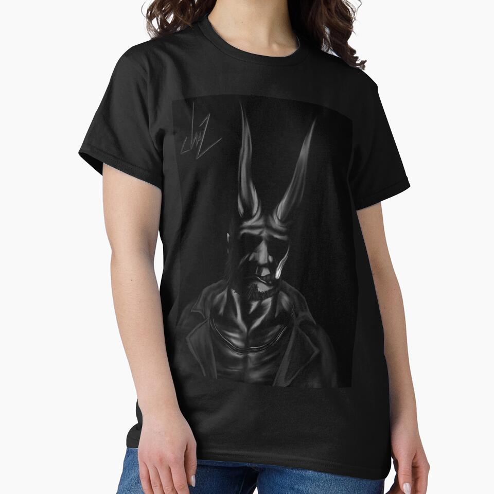 Monochrome Boy Hell (Hellboy) Background T-Shirts, Hoodie, Sweatshirt