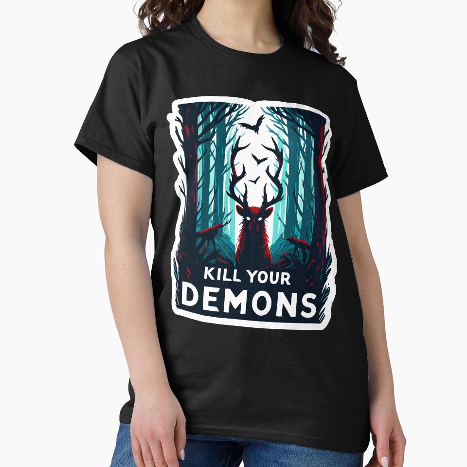Kill Your Demons – Dark Guardians of the Forest by Capizione T-Shirts, Hoodie, Sweatshirt | BlankRebels.com (Image 2)