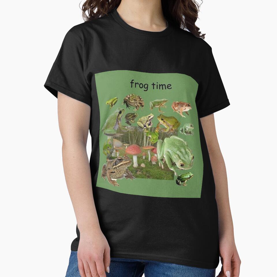 Frog Time by missquisha T-Shirts, Hoodie, Sweatshirt | BlankRebels.com (Image 2)