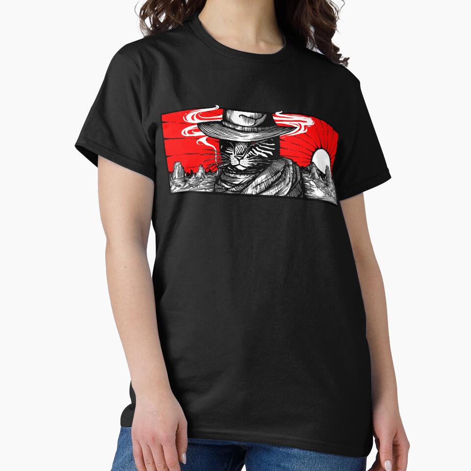 Cowboy Cat by BlackPawsWorld T-Shirts, Hoodie, Sweatshirt | BlankRebels.com (Image 2)