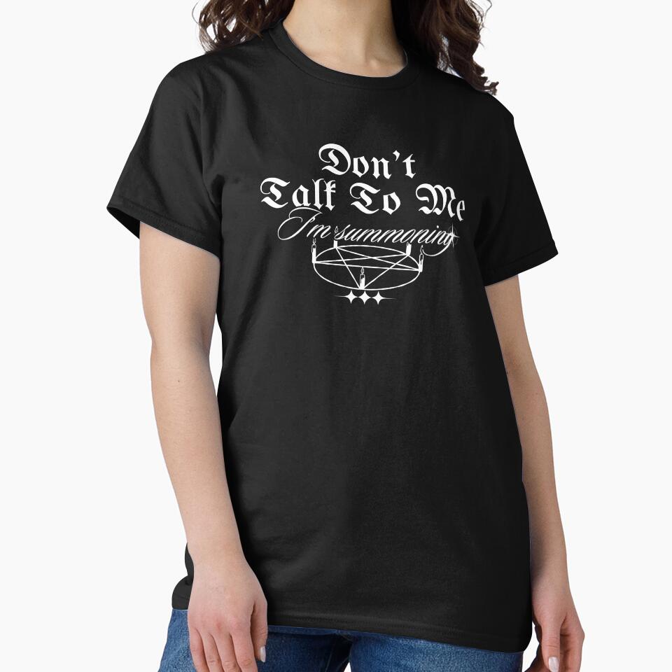 Don’t Talk To Me, I’m Summoning by Lone Frog T-Shirts, Hoodie, Sweatshirt | BlankRebels.com (Image 2)