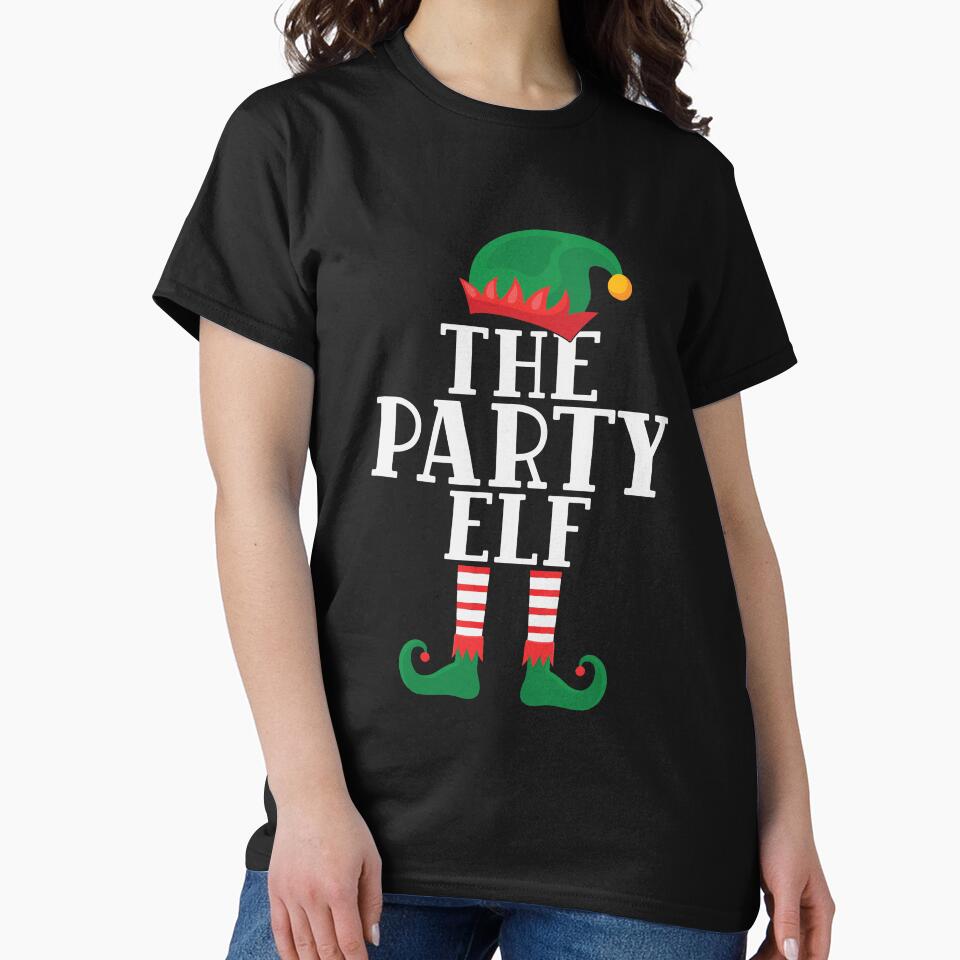 Christmas Gift - The Party ELF, Christmas Party by Delandor T-Shirts, Hoodie, Sweatshirt | BlankRebels.com (Image 2)