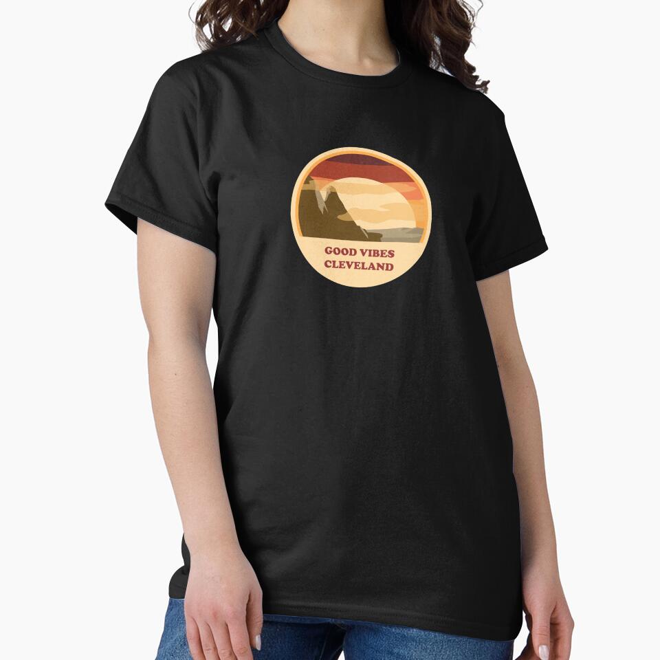 Good Vibes Cleveland by Magartes T-Shirts, Hoodie, Sweatshirt | BlankRebels.com (Image 2)