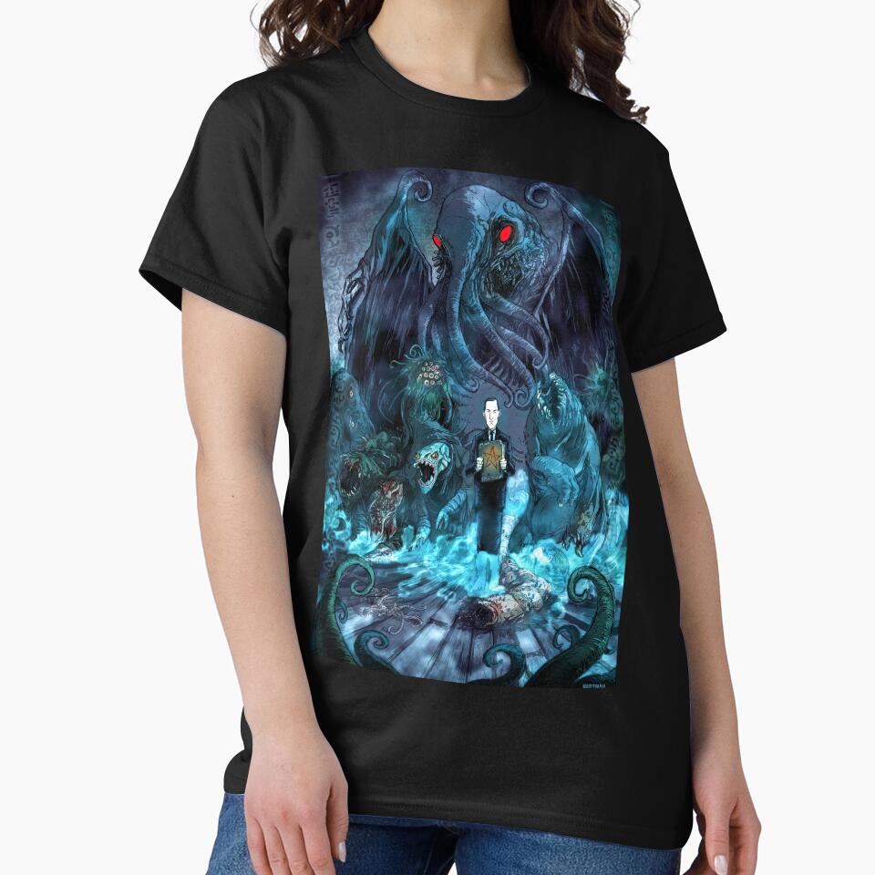 LOVECRAFT by Hartman by sideshowmonkey T-Shirts, Hoodie, Sweatshirt | BlankRebels.com (Image 2)
