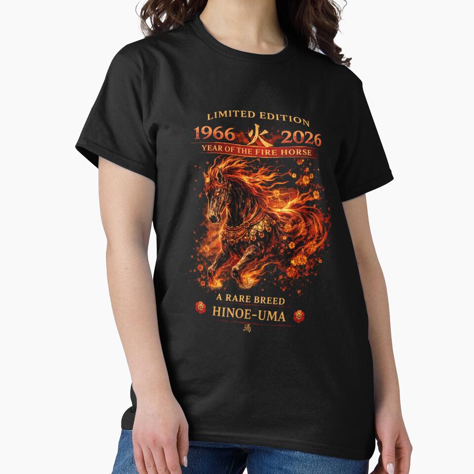 Fire Horse 1966–2026 Zodiac T-Shirts, Hoodie, Sweatshirt