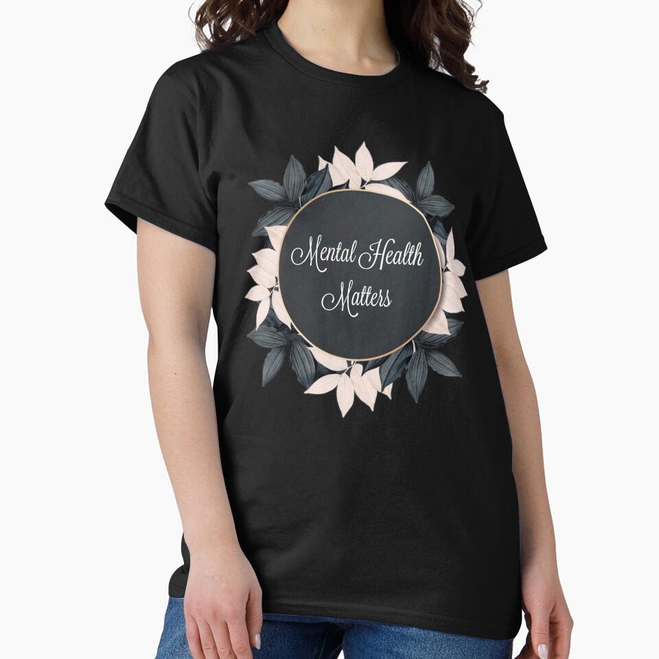 Mental health Matters by HappyPrints ⭐⭐⭐⭐⭐ T-Shirts, Hoodie, Sweatshirt | BlankRebels.com (Image 2)