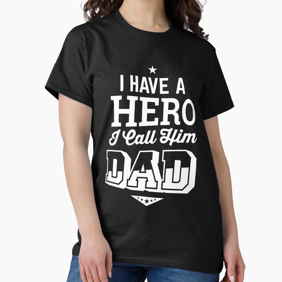 i have a hero i call him dad shirt by drimel Hoodie, Sweatshirt | BlankRebels.com (Image 2)