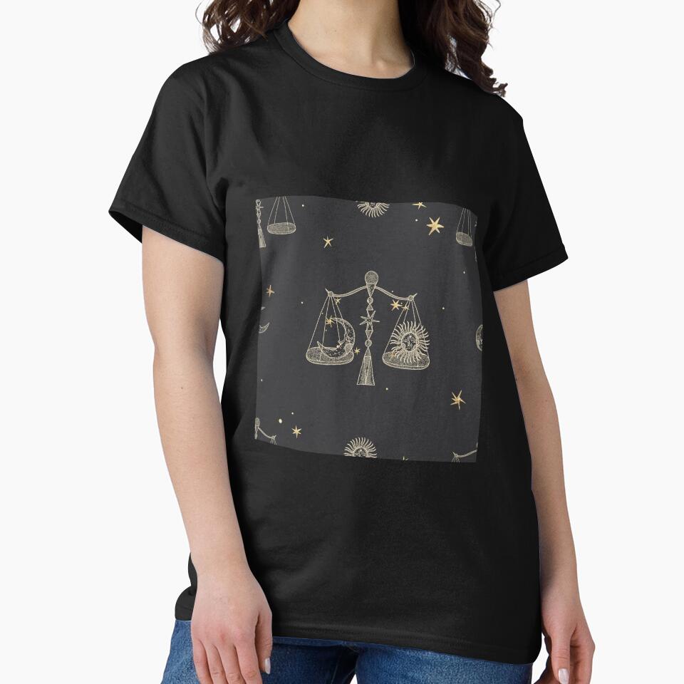Moon Phases Libra by GeorgiosT T-Shirts, Hoodie, Sweatshirt | BlankRebels.com (Image 2)