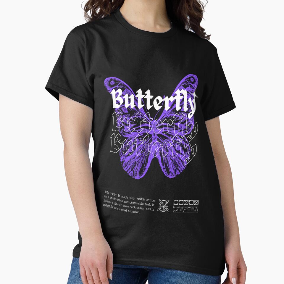 Butterfly by SadBabyboi T-Shirts, Hoodie, Sweatshirt | BlankRebels.com (Image 2)