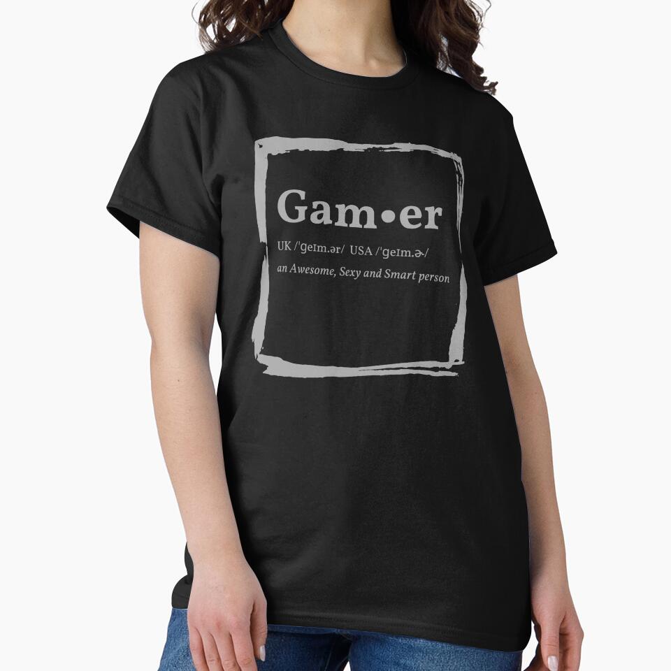 Gamer Dictionary Definition Square by T1337 T-Shirts, Hoodie, Sweatshirt | BlankRebels.com (Image 2)