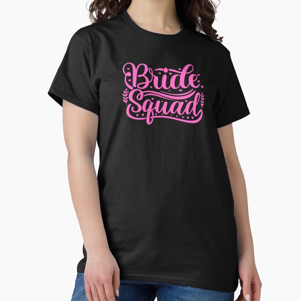 Bride Squad by UTOFILIA T-Shirts, Hoodie, Sweatshirt | BlankRebels.com (Image 2)