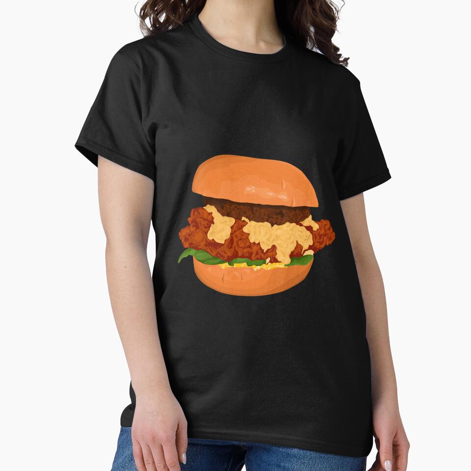 Stacked cartoon burger by tsfea T-Shirts, Hoodie, Sweatshirt | BlankRebels.com (Image 2)