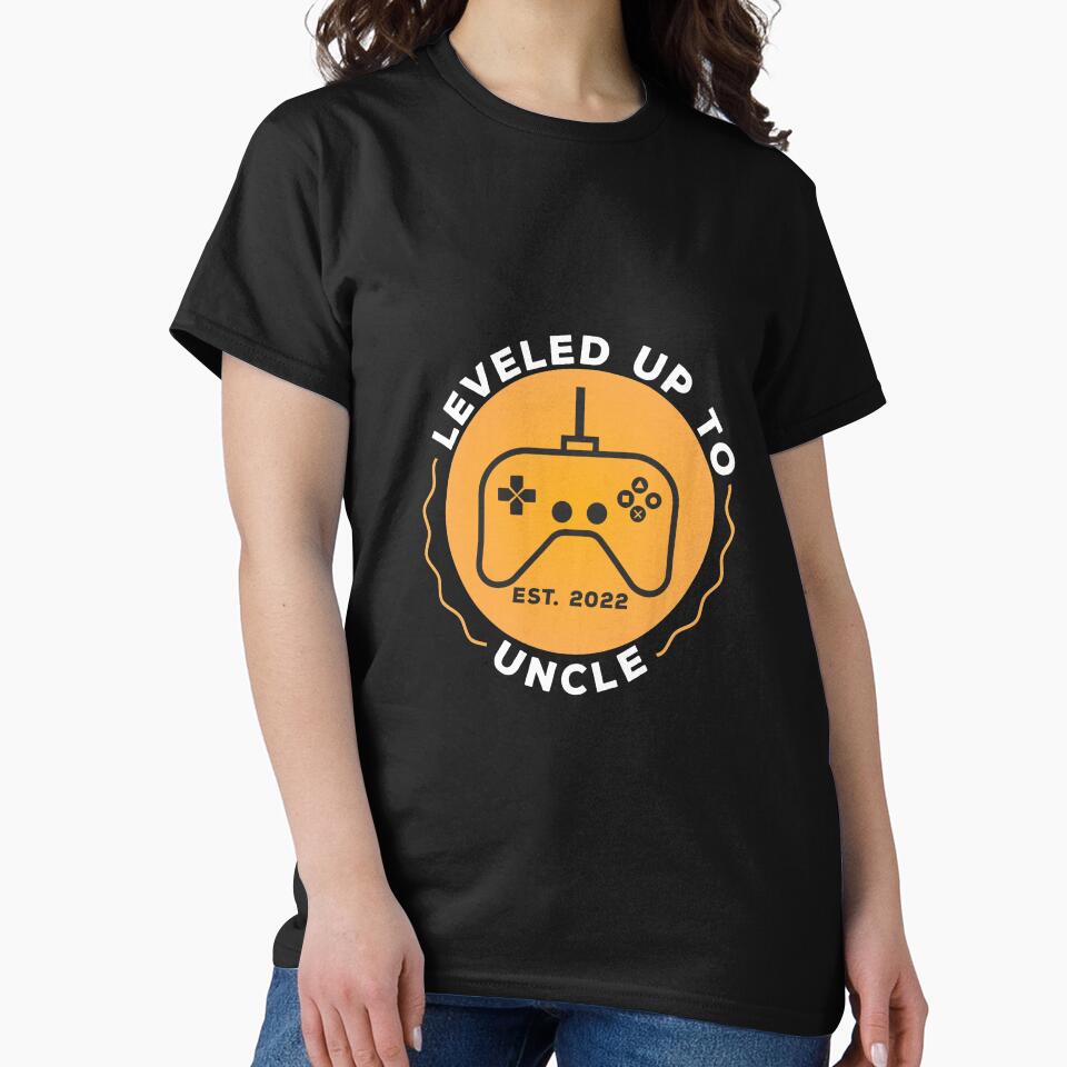 Copy Leveled Up Uncle Est. 2022 T-Shirts, Hoodie, Sweatshirt