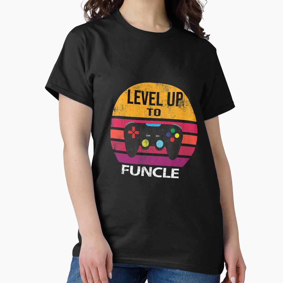 Retro Gamer Uncle Gambler With Nephew by AxzoGerman T-Shirts, Hoodie, Sweatshirt | BlankRebels.com (Image 2)