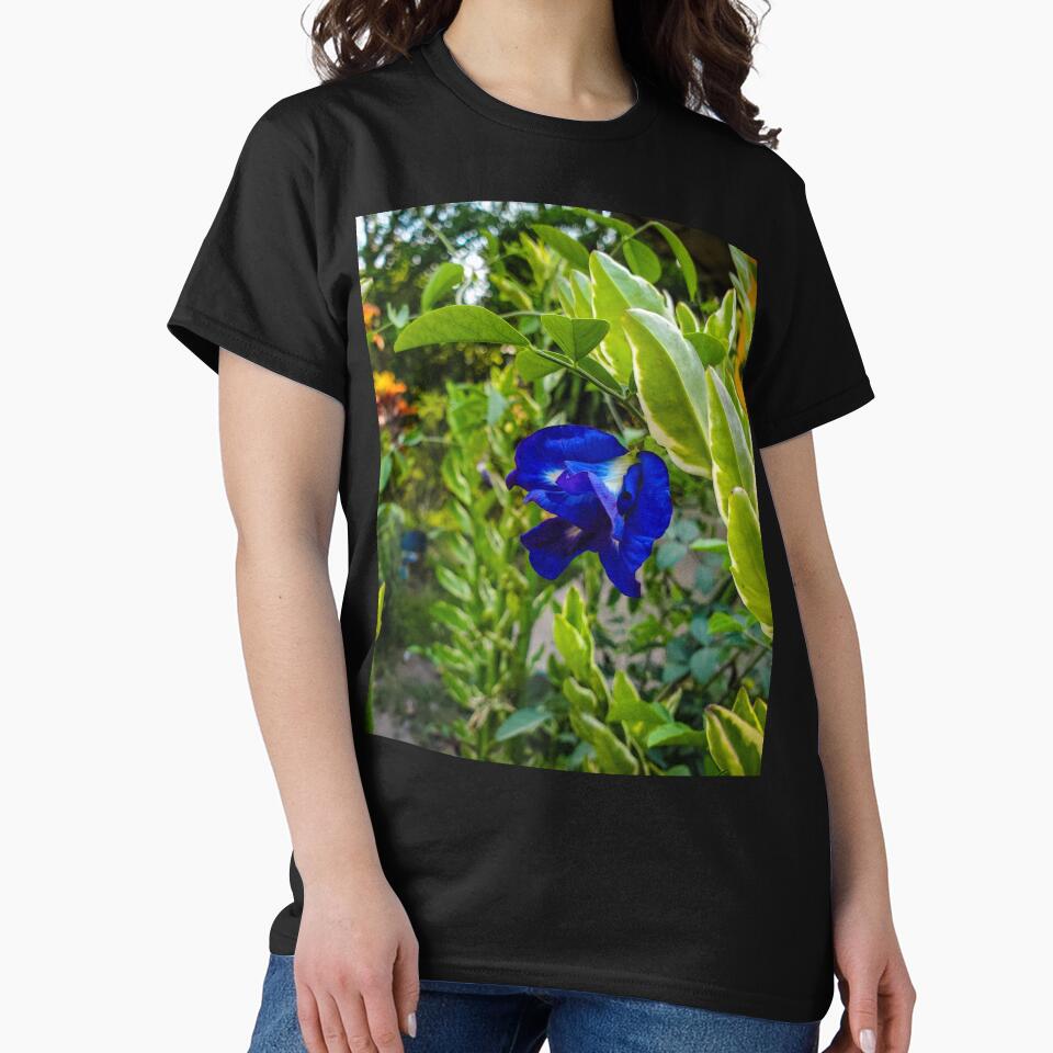 Picture of Flower blue by Melquidedec T-Shirts, Hoodie, Sweatshirt | BlankRebels.com (Image 2)