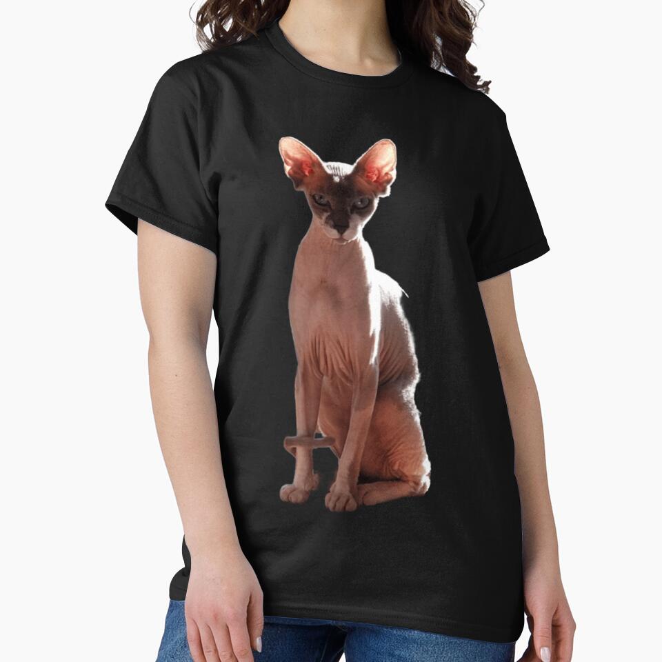 Sphinx Cat Natural Sunlight by Expressive Imprints T-Shirts, Hoodie, Sweatshirt | BlankRebels.com (Image 2)