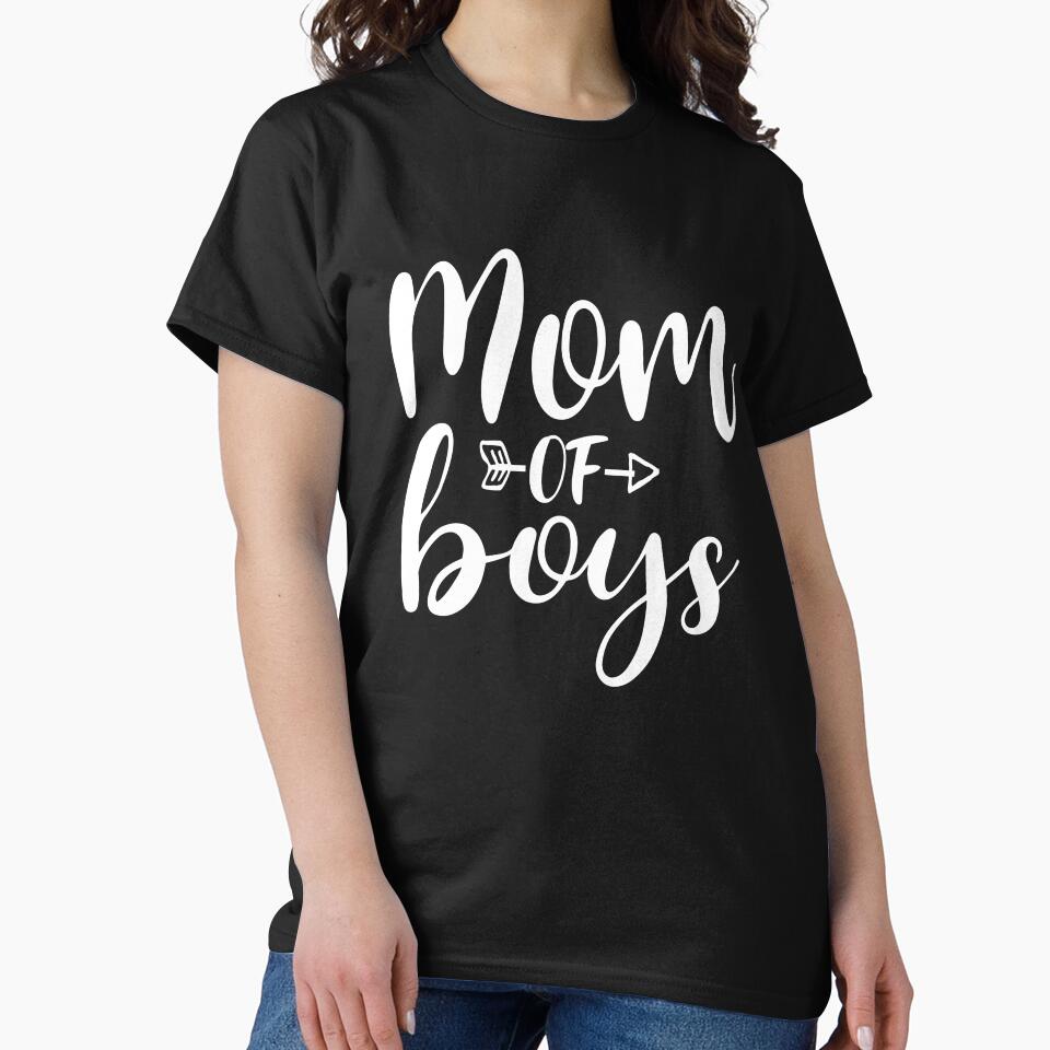 Mom Of Boys by cidolopez T-Shirts, Hoodie, Sweatshirt | BlankRebels.com (Image 2)