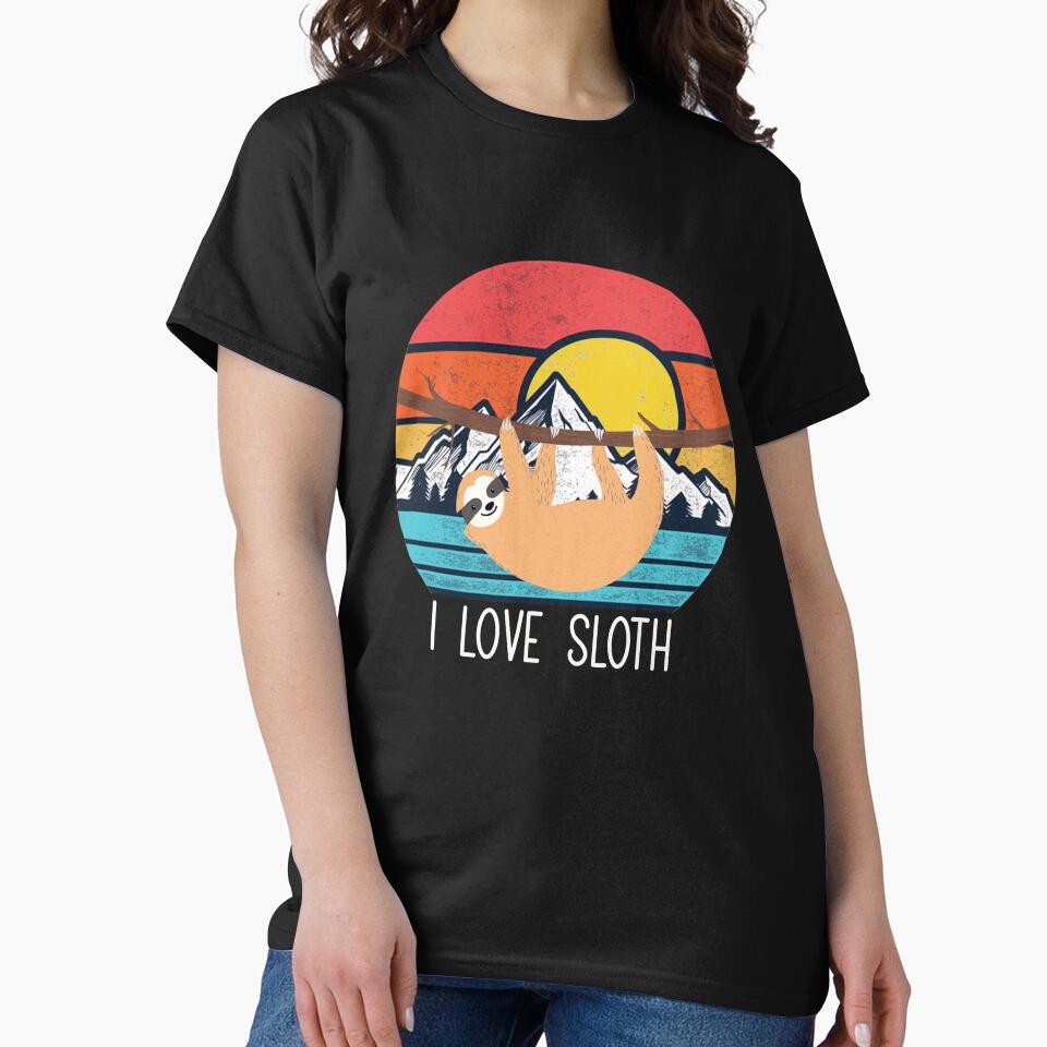 sloth lover by virilamissa T-Shirts, Hoodie, Sweatshirt | BlankRebels.com (Image 2)