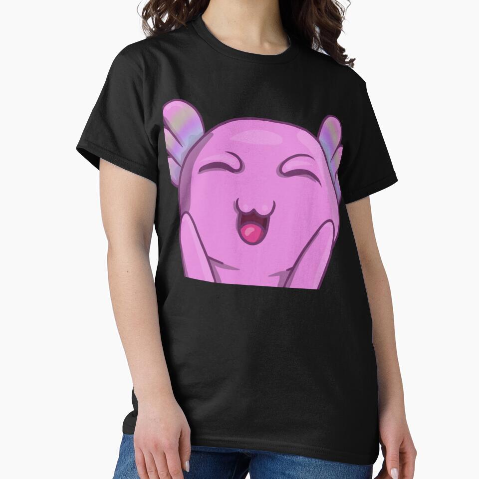Happy Axolotl  - axolotl art by wildlifezen T-Shirts, Hoodie, Sweatshirt | BlankRebels.com (Image 2)