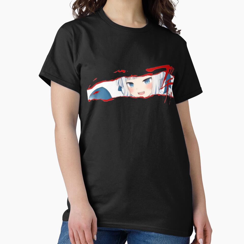 Gawr gura critical hit by X-Store T-Shirts, Hoodie, Sweatshirt | BlankRebels.com (Image 2)