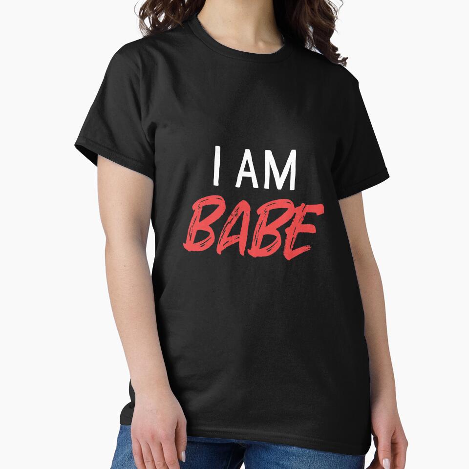 I Am Babe Couple Shirts Valentines Day by Mesyo Hoodie, Sweatshirt | BlankRebels.com (Image 2)