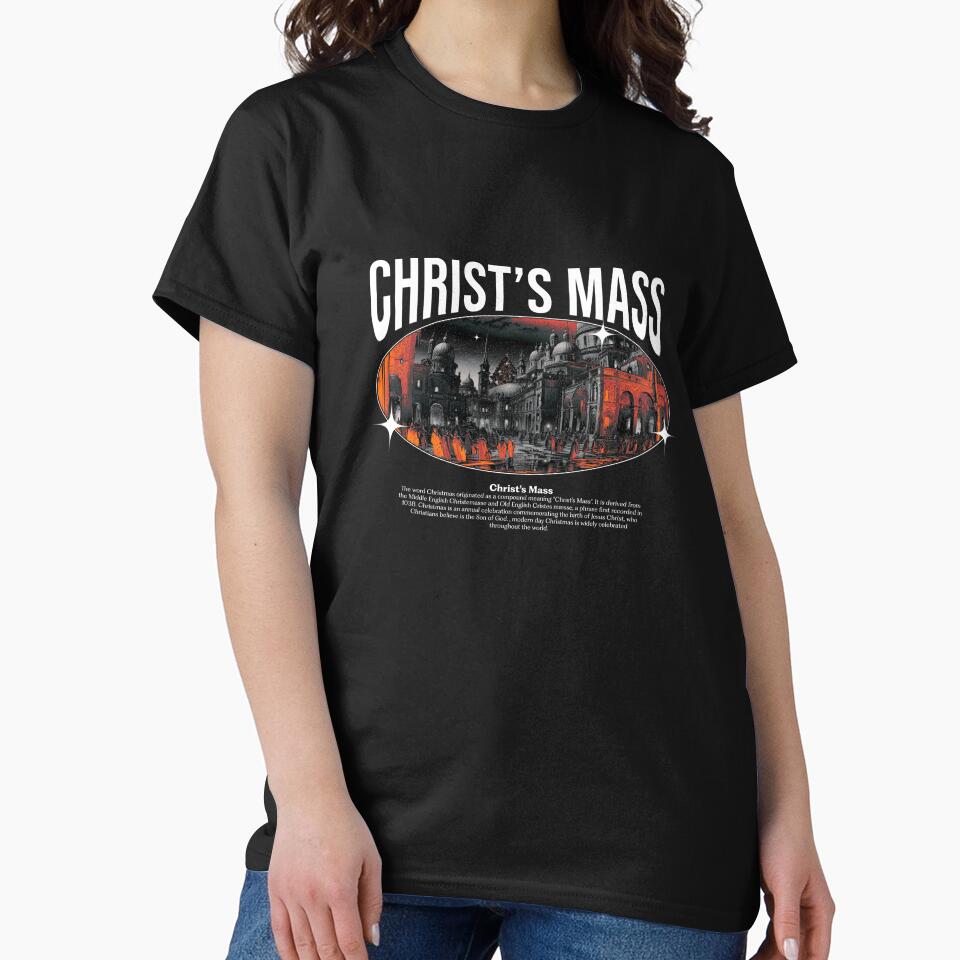 Chist's mass Streetwear T-Shirt Design by Chonical Hoodie, Sweatshirt | BlankRebels.com (Image 2)