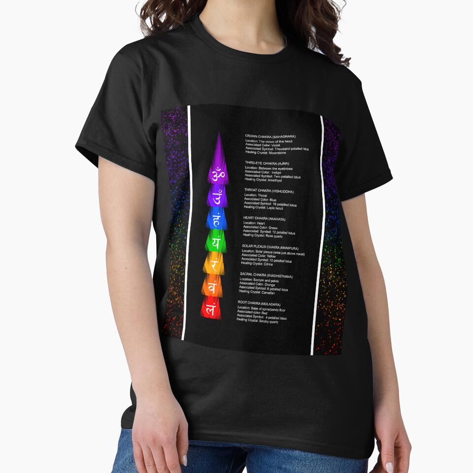 Reiki chakra and their meanings by Working Pajama T-Shirts, Hoodie, Sweatshirt | BlankRebels.com (Image 2)