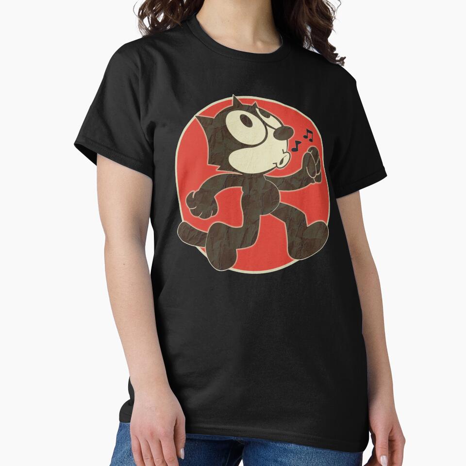 Felix The Cat Keep Walking Vintage Retro by SynstheticRealm T-Shirts, Hoodie, Sweatshirt | BlankRebels.com (Image 2)