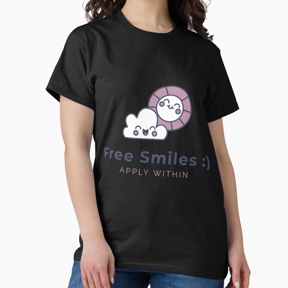Free Smiles - Apply Within by Mothered-Nature T-Shirts, Hoodie, Sweatshirt | BlankRebels.com (Image 2)