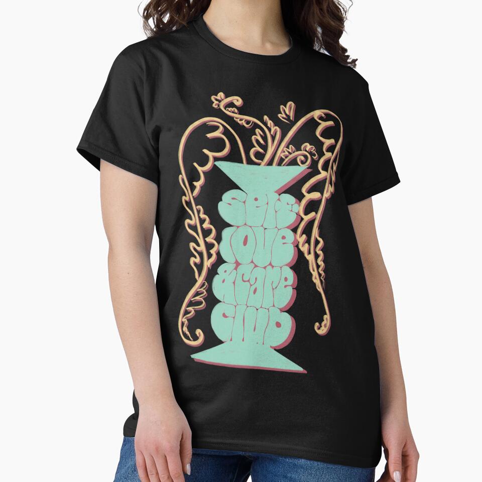 Self-Love & Care Club Flower Vase by by3cats T-Shirts, Hoodie, Sweatshirt | BlankRebels.com (Image 2)