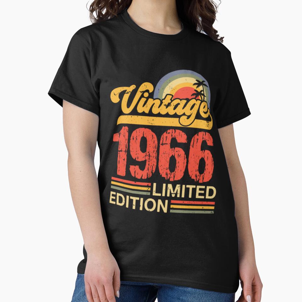 Retro Vintage 1966 Limited Edition Design by SYMEshop T-Shirts, Hoodie, Sweatshirt | BlankRebels.com (Image 2)