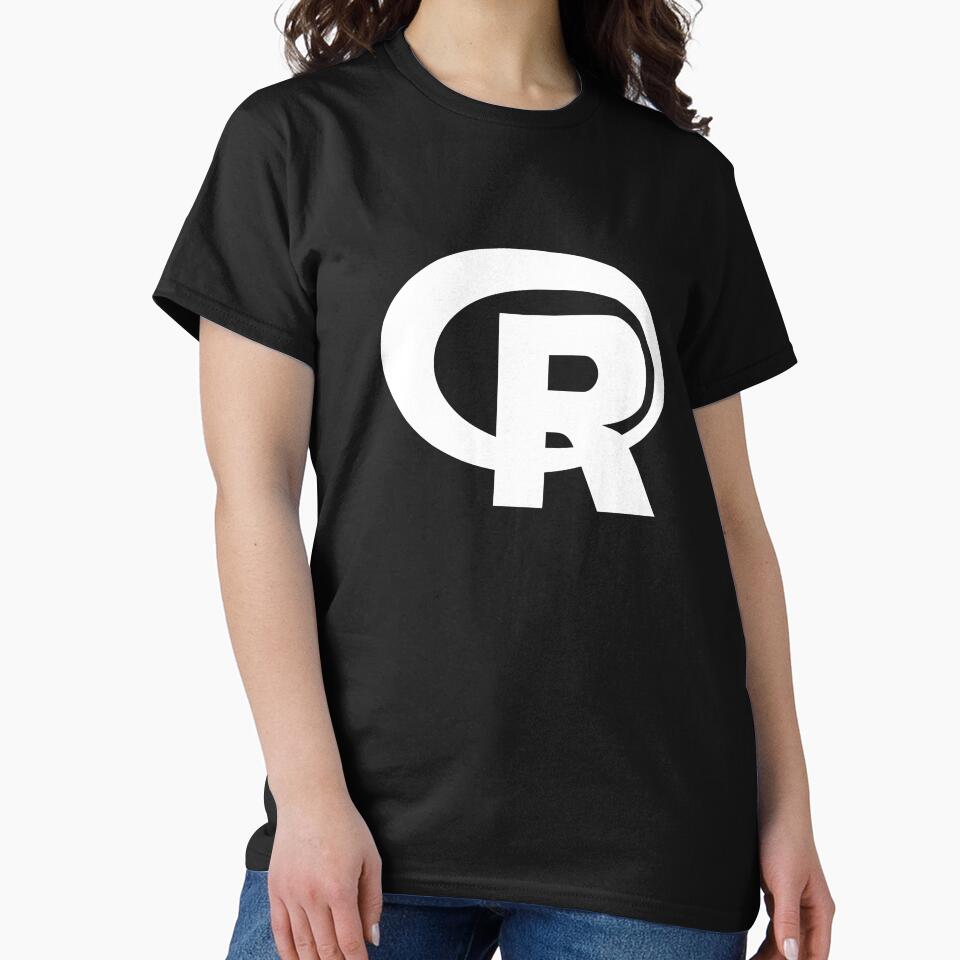 R Language Official Logo (White) T-Shirt by Rainwater Merch Hoodie, Sweatshirt | BlankRebels.com (Image 2)