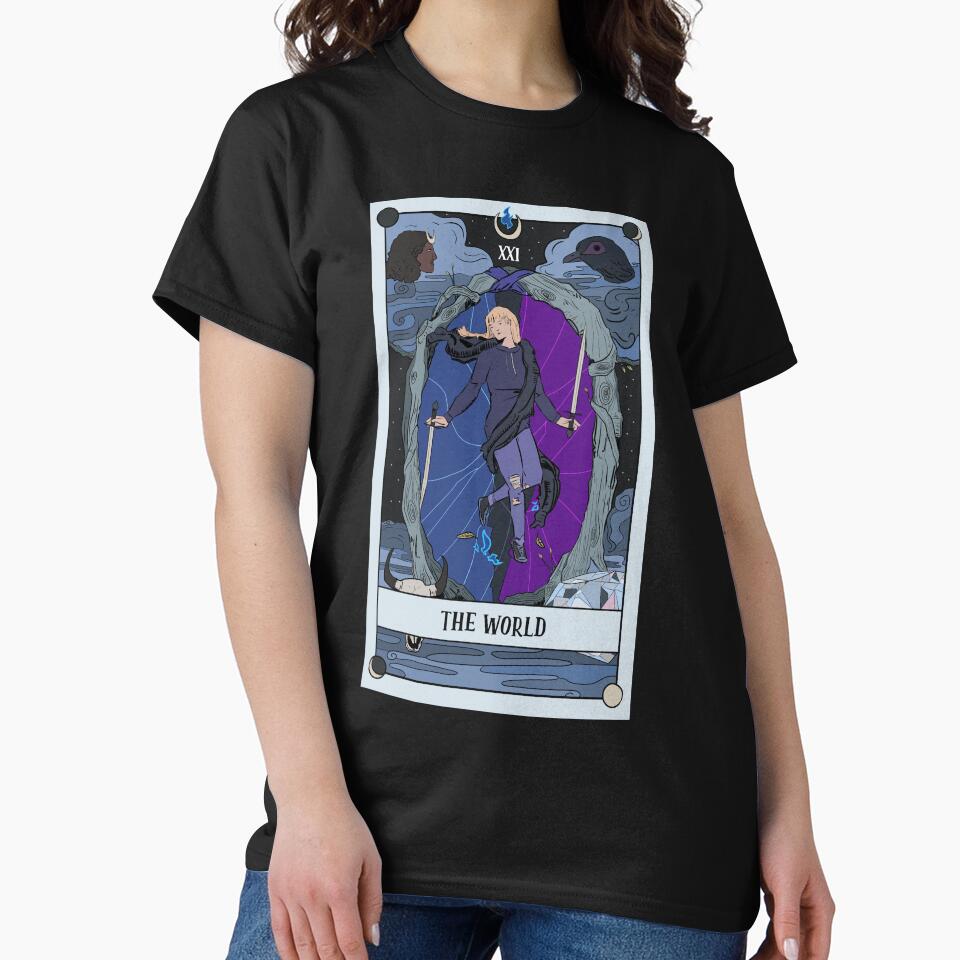 The World - Lunamand Tarot by William Novak T-Shirts, Hoodie, Sweatshirt | BlankRebels.com (Image 2)