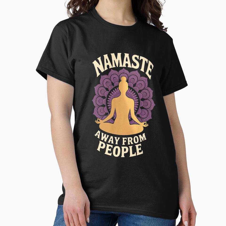 Funny Yoga Gift - Retro Zen Badge by EverydayThreadz T-Shirts, Hoodie, Sweatshirt | BlankRebels.com (Image 2)