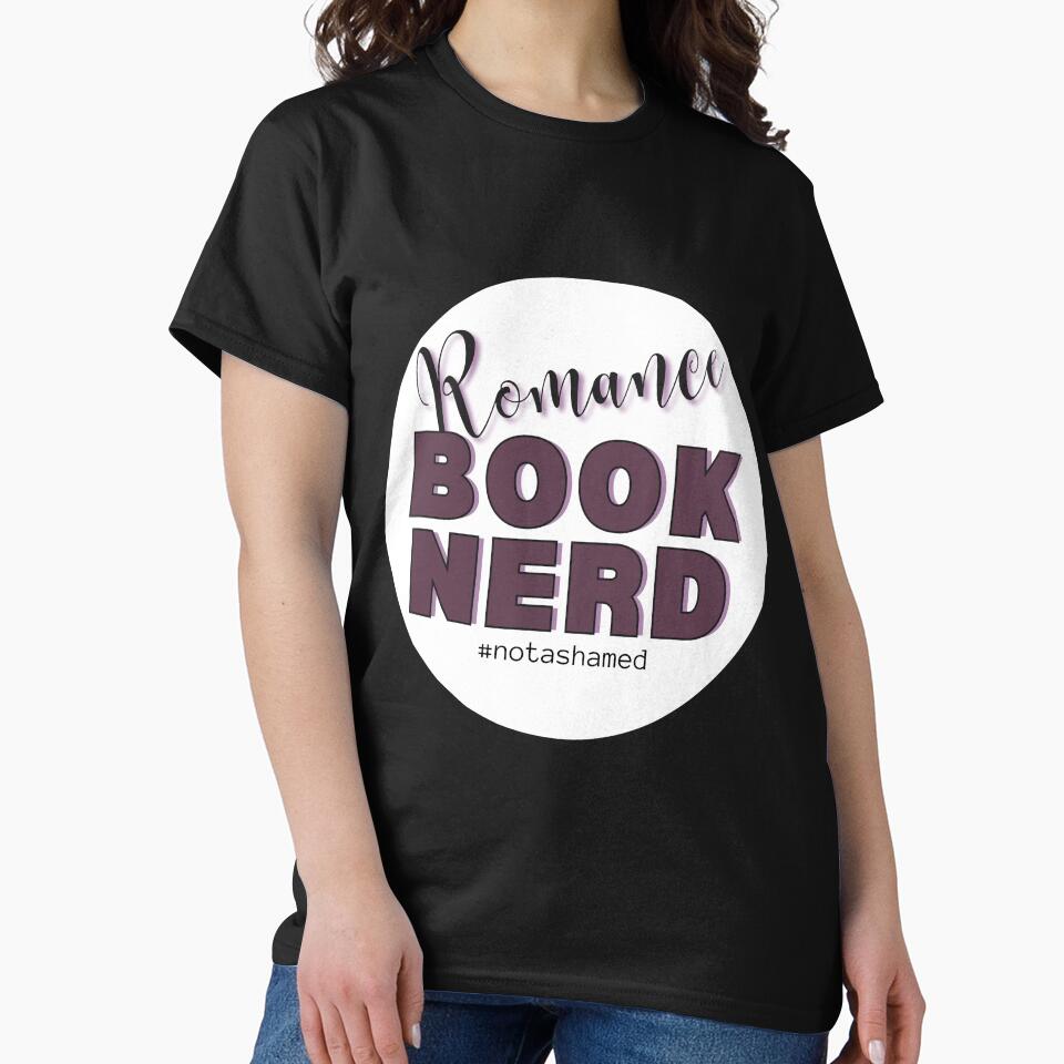 Romance Book Nerd by gnulife T-Shirts, Hoodie, Sweatshirt | BlankRebels.com (Image 2)