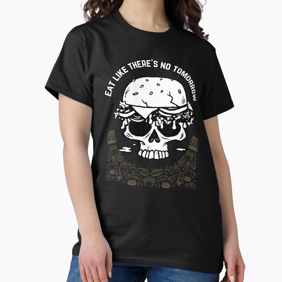 eating burger by darkthings design T-Shirts, Hoodie, Sweatshirt | BlankRebels.com (Image 2)