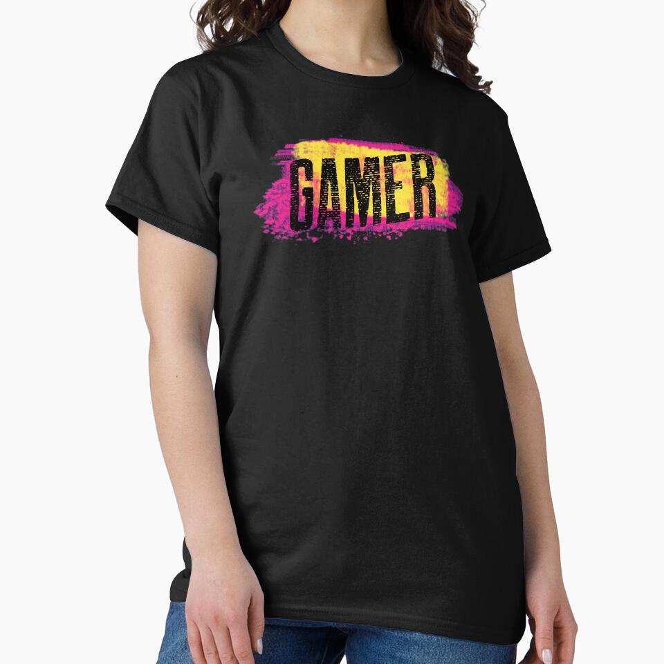Gamer in Colors by T1337 T-Shirts, Hoodie, Sweatshirt | BlankRebels.com (Image 2)