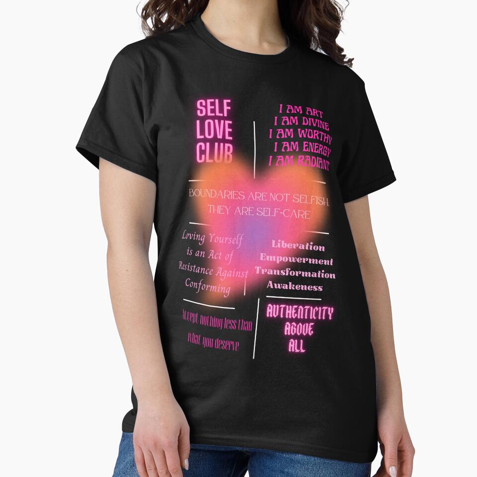 Self Love Club by Emmyjeangenie T-Shirts, Hoodie, Sweatshirt | BlankRebels.com (Image 2)