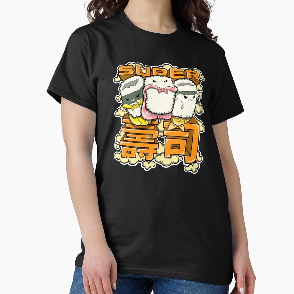 Super Sushi by The magic  Yellow bus T-Shirts, Hoodie, Sweatshirt | BlankRebels.com (Image 2)