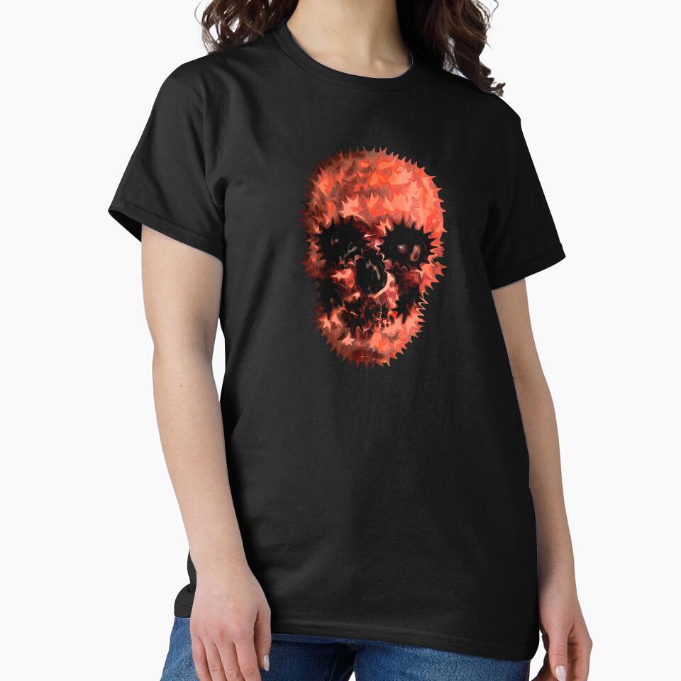 Spiky Skull by Johannesart T-Shirts, Hoodie, Sweatshirt | BlankRebels.com (Image 2)