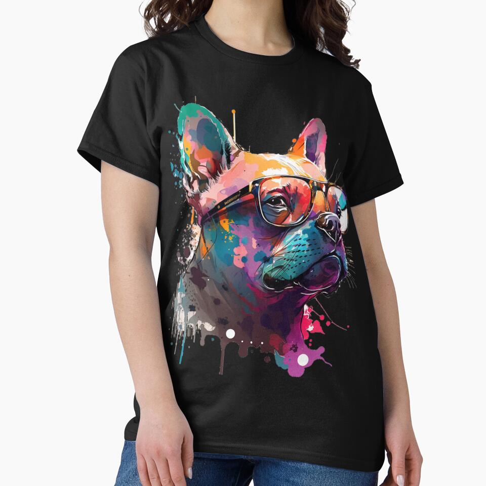 A dog wearing glasses by khaledahmed6249 T-Shirts, Hoodie, Sweatshirt | BlankRebels.com (Image 2)