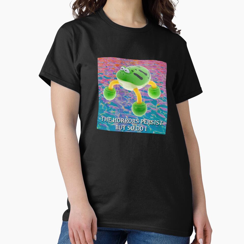 THE HORROS PERSIST BUT SO DO I by lapyear T-Shirts, Hoodie, Sweatshirt | BlankRebels.com (Image 2)
