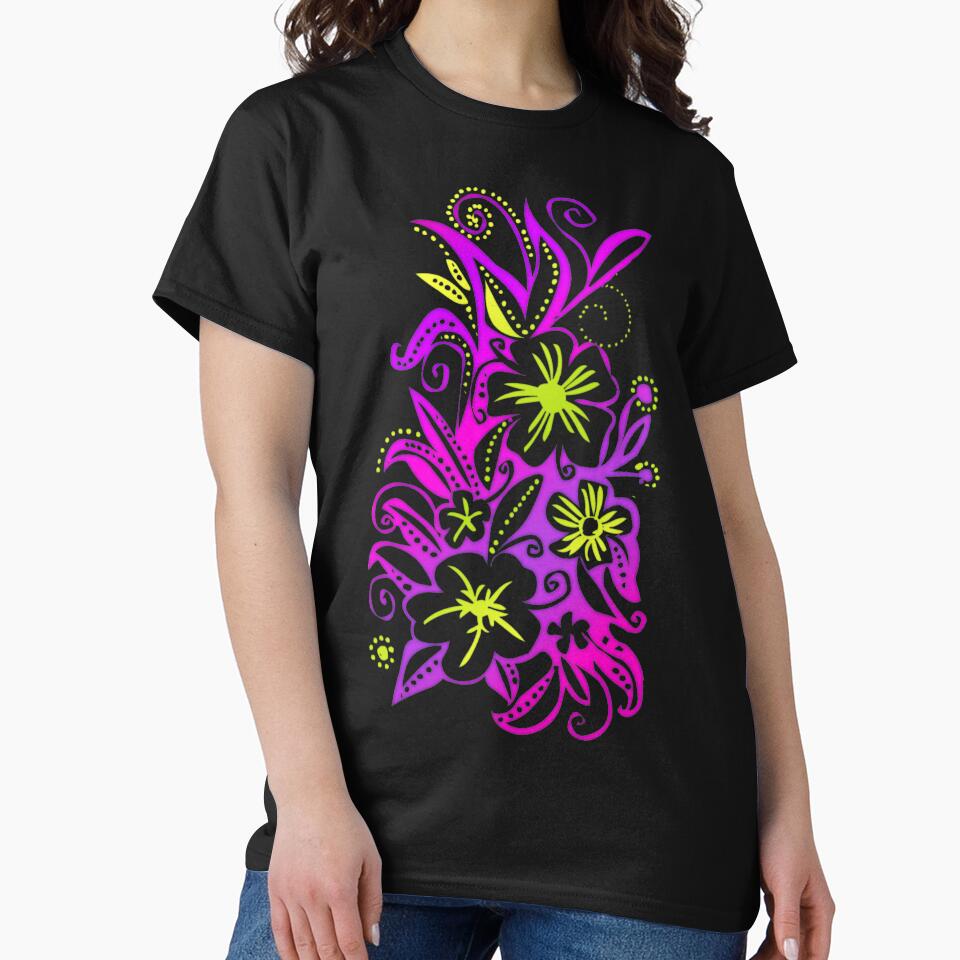 Punk floral - Lolita Gothic by Vassia Sarri T-Shirts, Hoodie, Sweatshirt | BlankRebels.com (Image 2)