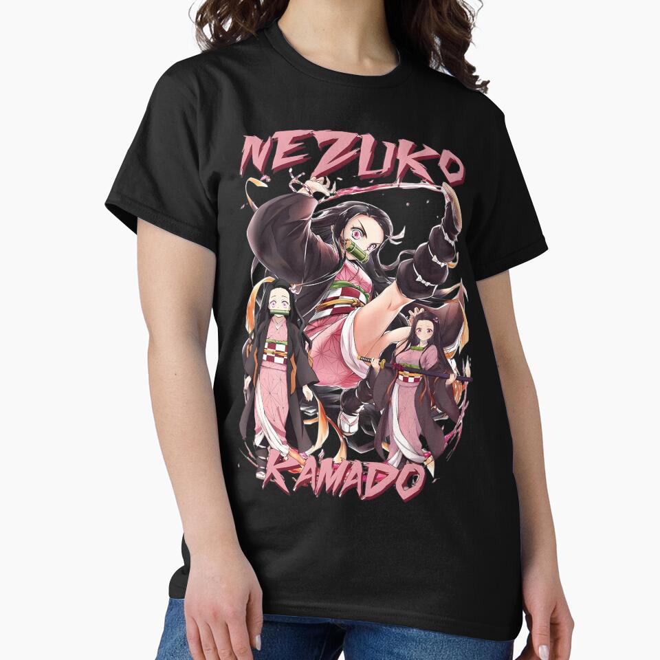 Nezuko Kamado by ZORO MAZE T-Shirts, Hoodie, Sweatshirt | BlankRebels.com (Image 2)